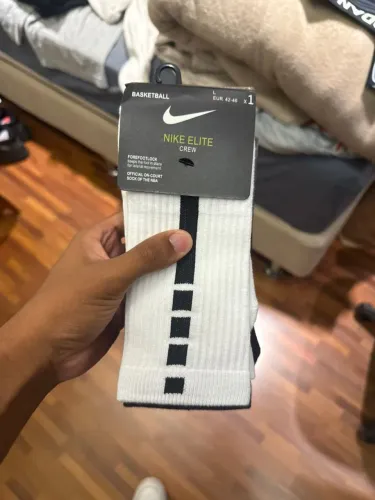 Kit 3 Pares de Meias Nike Elite Crew - Tam. G (42-46) - Novo
