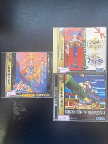 Jogo Sega Saturno Originais Apartir: