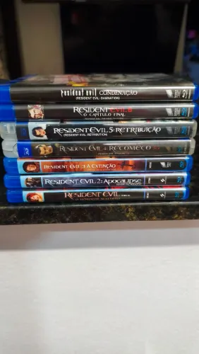 Coleção Blu Ray Residente Evil + Animação