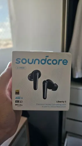 Fone de ouvido Bluetooth soundcore liberty 5