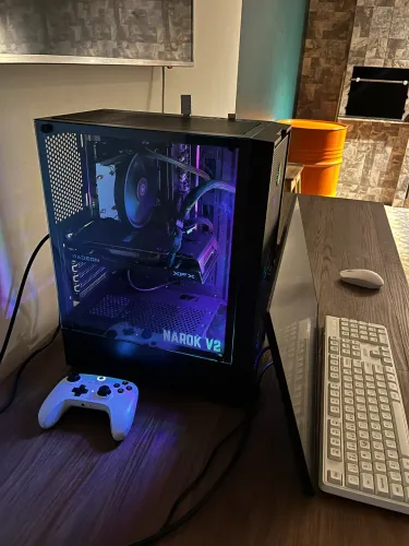  Setup Gamer Completo! Ryzen 5 5600GT + RX 7600 8GB + Monitor AOC 100Hz 