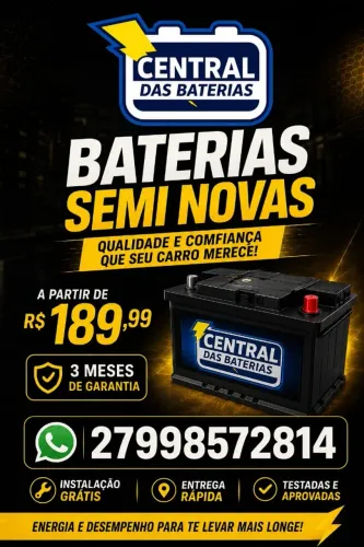 Bateria 60Ah Automotiva - Potência e Confiabilidade