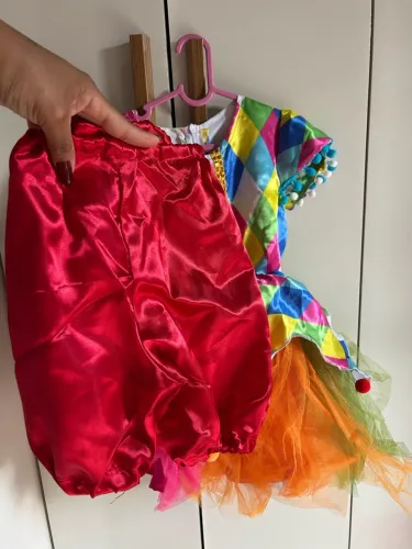 Roupa circo palhacinha