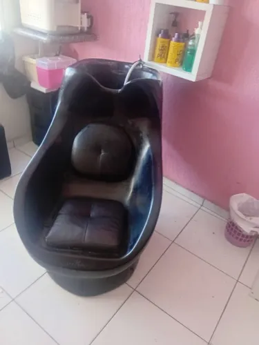 Lavatório de fibra para cabelos