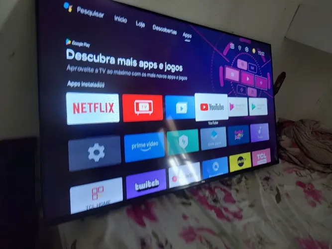 Tv smart 43" CMD de VOZ 4K BLUETOOTH TCL