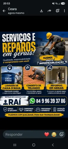 Reformas e reparos em geral