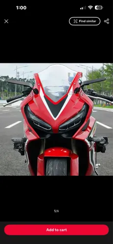 Retrovisor esportivo motos gp cbr 650r e outros