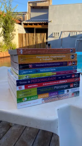 Kit com 10 Livros de Psicologia para Graduação | Novos e Lacrados
