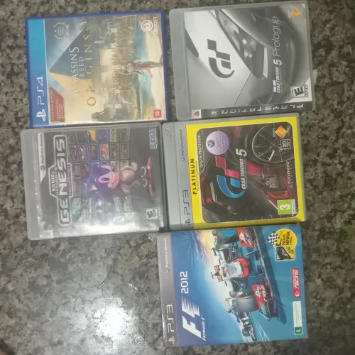 VENDO ESSE JOGOS DE PS3 E 1 DE PS4