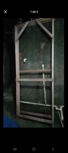 Portal de madeira 