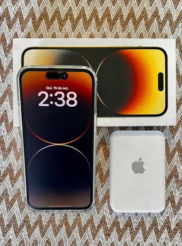 iPhone 14 Pro Max Gold Edition | 128Gb Extremamente Conservado!