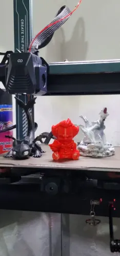 incríveis brinquedos e artes em 3D