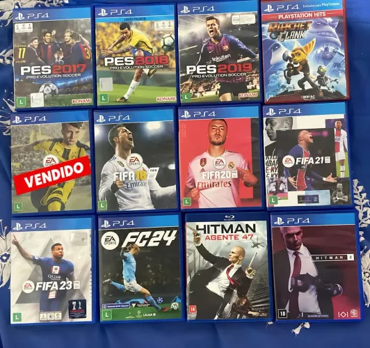 Lote jogos PS4 - TROCA OU VENDA 