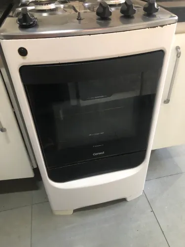 Fogão automático 4 boca cônsul funcionando perfeitamente 
