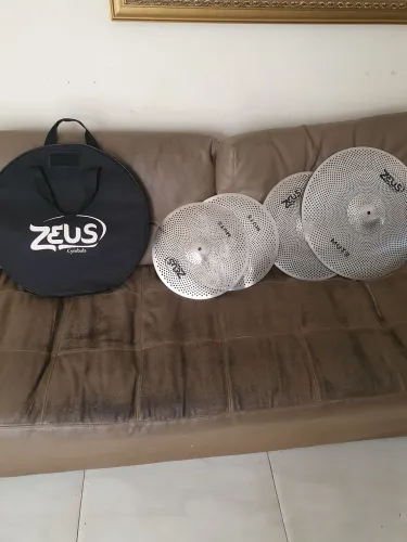Kit pratos de bateria