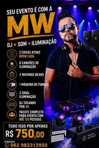DJ + Som ( aluguel ) 