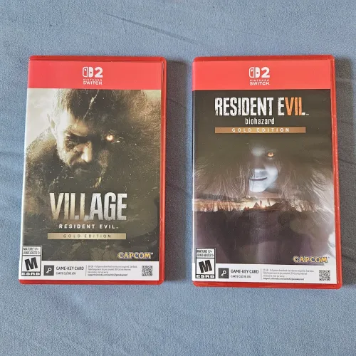 Resident Evil 7 e 8 Switch 2