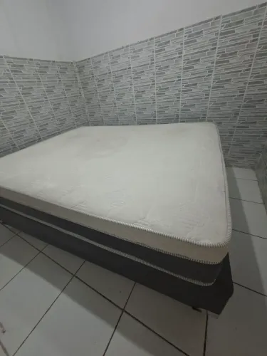 CAMA BOX CASAL - Atenas Collection (USADO)
