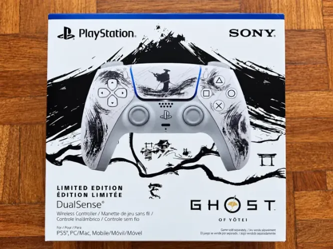 Controle Dualsense Ghost of Yotei PS5 - Controle PS5 - Edição limitada - NOVO - Lacrado