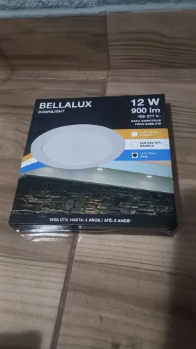 Vendo  20 luminária bellalux de embutir 12 W 900lm bivolt
