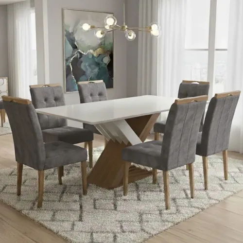 *Mesa de Jantar graviola 1,60 cm Pronta Entrega.
