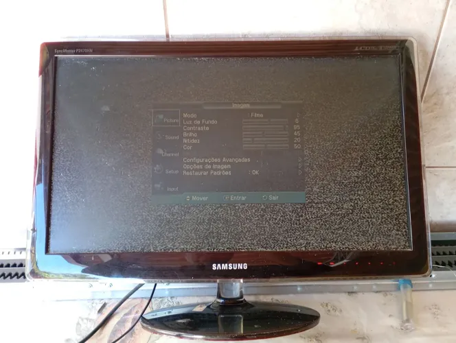Tv,impressora e monitor