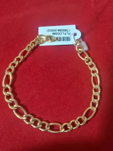 CORDAO FOLHEADO A OURO + PULSEIRA!