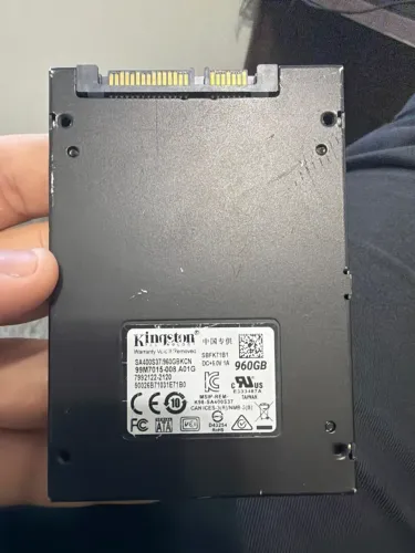 Ssd 1tb reconhece na bios mas n starta