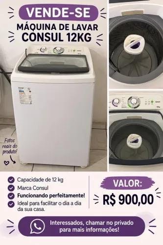 Máquina de lavar 12 kilo