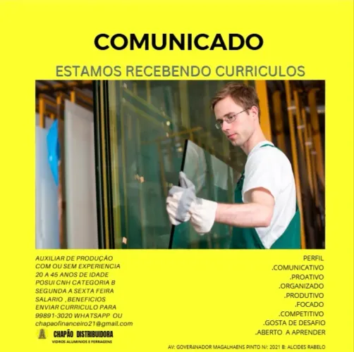 Vaga de emprego