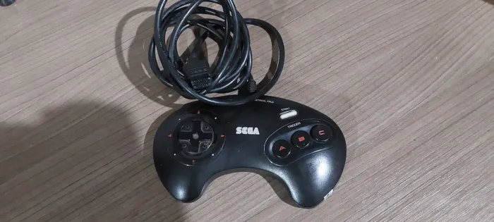 Controle 3 botoes mega drive