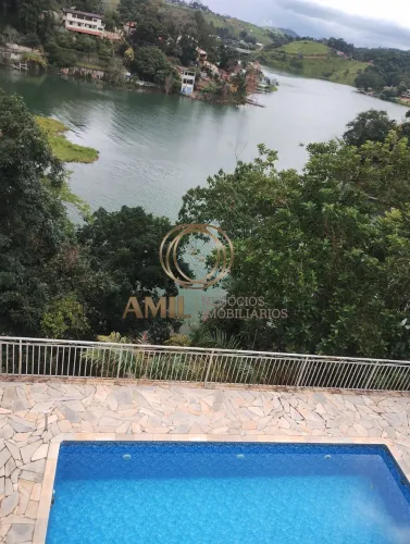 Ra Amil vende SOBRADÃO PÉ NA ÁGUA DÁ REPRESA, 4 Suítes, 5 Banheiro, 650m² A/C, Igaratá.
