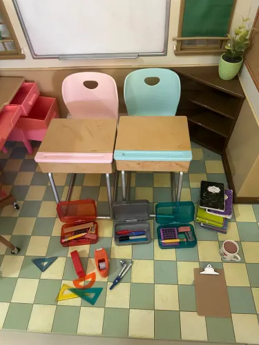 Escola de brinquedo completa 