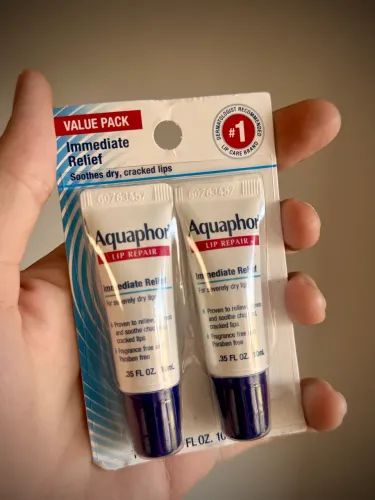 Kit Com 2 Reparadores Labiais Aquaphor Lip Repair 10ml Original