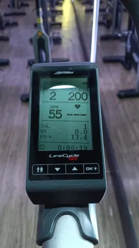 Bicicleta de Spining Life Fitness