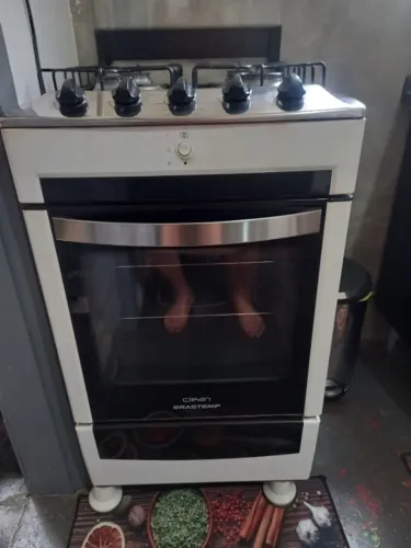 Fogão Brastemp 4 bocas Branco usado