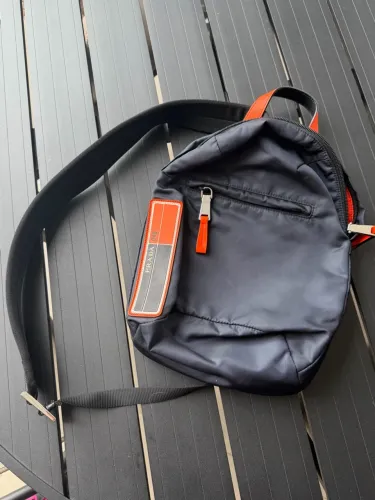 Mochila/Bolsa de ombro Prada Nylon Sports Body Bag