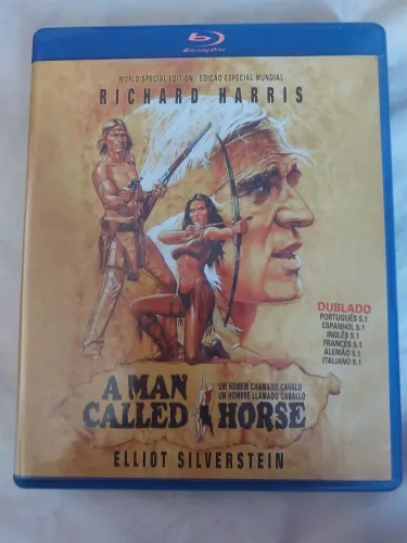 BLU-RAY A MAN CALLED HORSE OBS: (CÓPIA DE DISCO ORIGINAL)