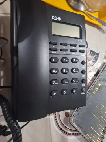 Telefone fixo KEO k302 com Bina
