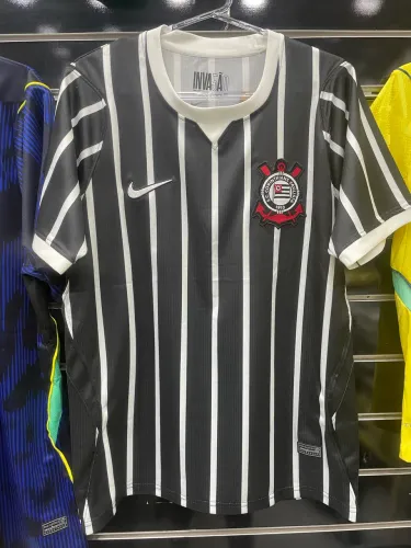 Camiseta Corinthians preta 2026/27 oficial