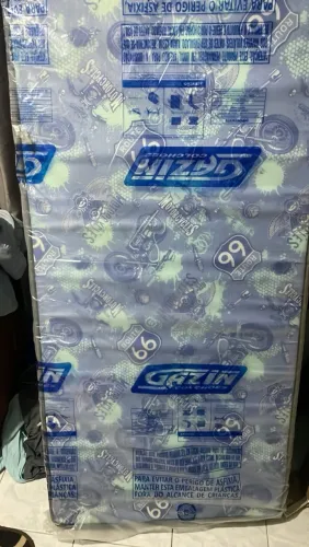 Colchão + cama solteiro brinde