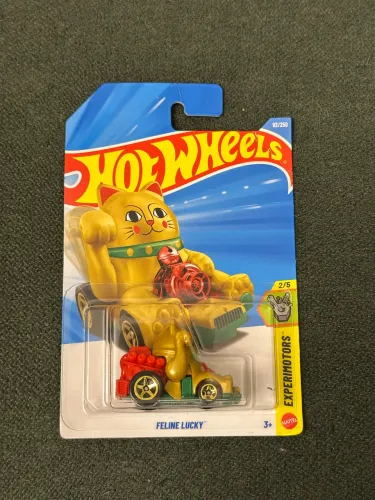 Feline Lucky cat Hotwheels (gato da sorte)