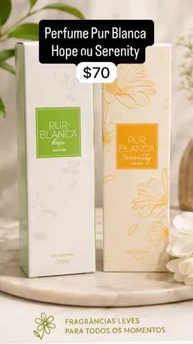 Perfume Pur Blanca Hope ou Serenity