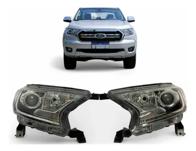 Farol Ford Ranger Xlt Direito 2017 2018 2019 2020 2021 Origi - Direito/passageiro
