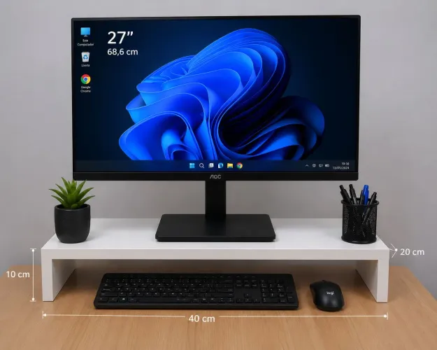 Suporte para Monitor e Notebook MDF 15mm