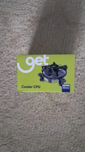 Cooler Cpu Para Soquetes Get 1151/ 1150/ 1155/ 1156 Preto