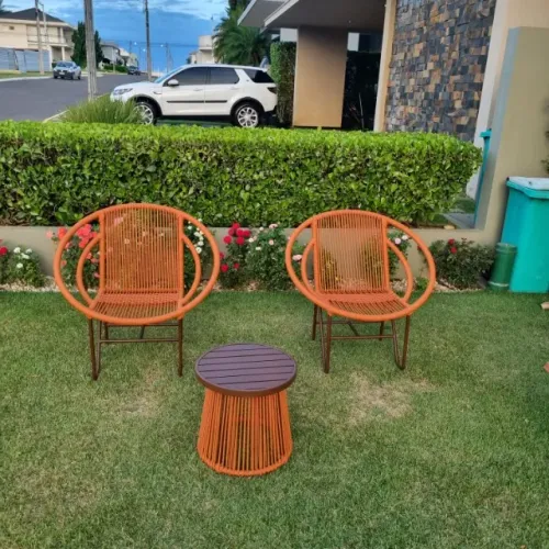 CONJUNTO POLTRONA ARCO (CORDA NÁUTICA)