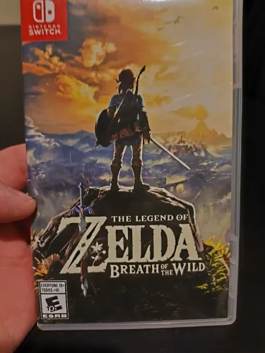 Zelda breath of the wild nintendo switch 1 e switch 2