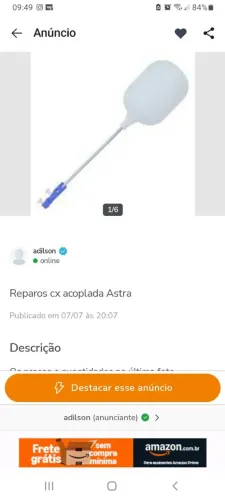 Reparo cx acoplada diversos NOVOS 