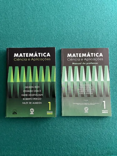 Coleção Matemática Ciência e Aplicações - Iezzi (Vols 1, 2 e 3) + Manuais do Professor